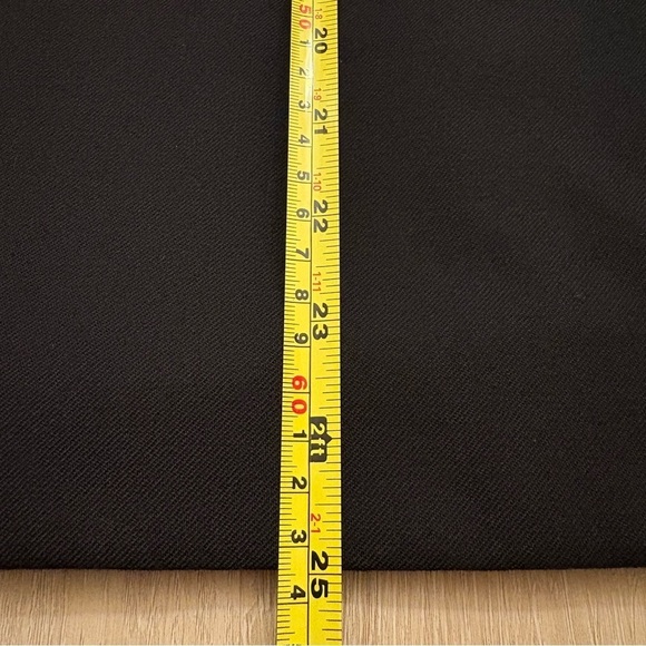 Garnet Hill Black Wool Pencil Skirt Womens 30” Waist Size 6 - Picture 7 of 8